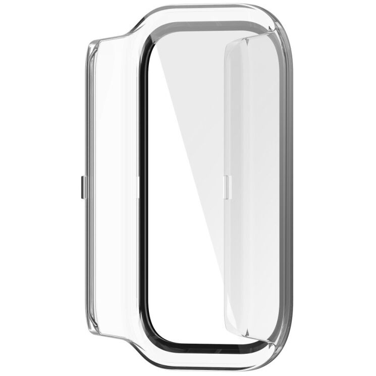 Защитный чехол Deexe Protective Frame для Xiaomi Mi Smart Band 9 Active / Redmi Band 3 - Transparent: фото 3 из 7