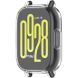 Защитный чехол Deexe Protective Frame для Xiaomi Redmi Watch 5 Active - Transparent (364908T). Фото 2 из 6
