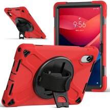 Защитный чехол Deexe Rotation Hybrid для Lenovo Tab M11 (TB330) / Tab K11 Gen 2 / Idea Tab (TB336) / Xiaoxin Pad 2024 - Red: фото 1 из 12