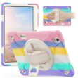 Защитный чехол Deexe Rotation Hybrid для Samsung Galaxy Tab S12 Plus - Colorful Pink (436011CP)