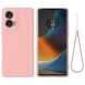 Защитный чехол Deexe Silicone Case для Motorola Edge 50 Fusion - Pink (354220P). Фото 1 из 8