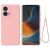 Защитный чехол Deexe Silicone Case для Motorola Edge 50 Fusion - Pink: фото 1 из 8