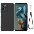 Защитный чехол Deexe Silicone Case для Motorola Moto G05 / Moto E15 - Black (372719B)