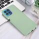 Силіконовий (TPU) чохол Deexe Silicone Case для Motorola Moto G100 - Green (277909G). Фото 3 з 7