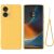 Захисний чохол Deexe Silicone Case для Motorola Moto G85 - Yellow: фото 1 з 7