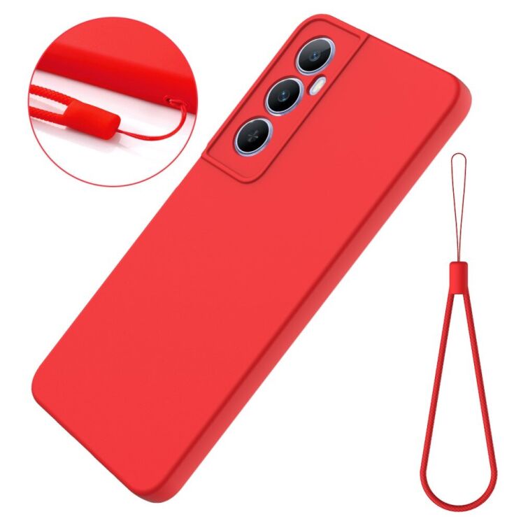 Захисний чохол Deexe Silicone Case для Realme C65 - Yellow: фото 8 з 8