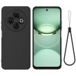 Защитный чехол Deexe Silicone Case для TECNO Spark 30C - Black (361703B)