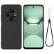 Защитный чехол Deexe Silicone Case для TECNO Spark 30C - Black (361703B). Фото 1 из 8