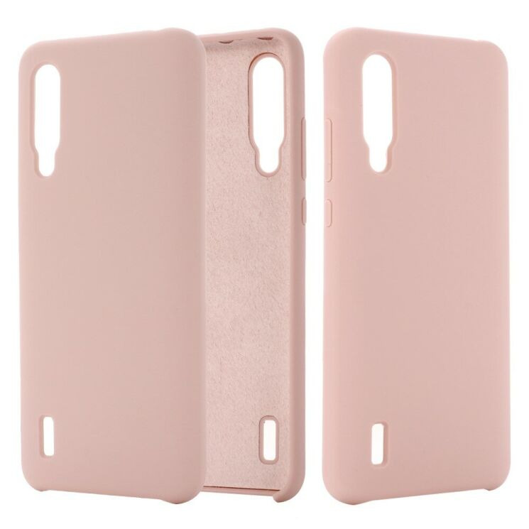 Силіконовий (TPU) чохол Deexe Silicone Case для Xiaomi Mi 9 Lite / Mi CC9 - Pink: фото 1 з 6