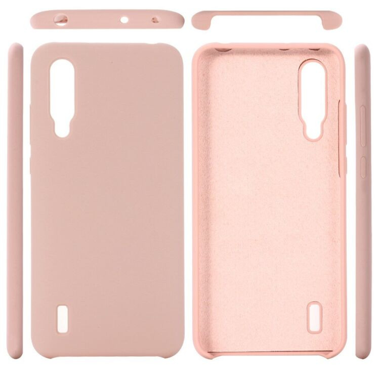 Силіконовий (TPU) чохол Deexe Silicone Case для Xiaomi Mi 9 Lite / Mi CC9 - Pink: фото 2 з 6