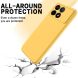 Защитный чехол Deexe Silicone Case для Xiaomi Poco F6 Pro - Yellow (354909Y). Фото 3 из 8