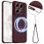 Защитный чехол Deexe Silicone Case with MagSafe для Motorola Edge 70 Pro - Wine Red: фото 1 из 9