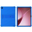 Защитный чехол Deexe Silicone Kickstand для OnePlus Pad Go 2 - Dark Blue (405902DB)