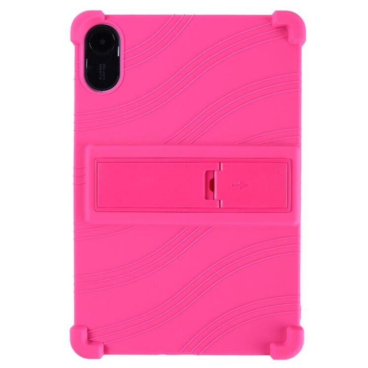 Захисний чохол Deexe Silicone Kickstand для Xiaomi Redmi Pad 2 - Rose: фото 3 з 5