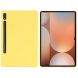 Защитный чехол Deexe Silicone Shell для Samsung Galaxy Tab S10 Ultra - Yellow (364805Y). Фото 1 из 8