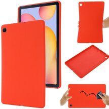 Захисний чохол Deexe Silicone Shell для Samsung Galaxy Tab S6 lite / S6 Lite (2022/2024) - Red: фото 1 з 12