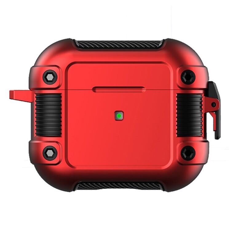 Защитный чехол Deexe Solid Case для Apple AirPods Pro 2 - Red: фото 1 из 8