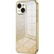 Защитный чехол Deexe Sparkles Cover для Apple iPhone 15 - Gold (339959F). Фото 1 из 7