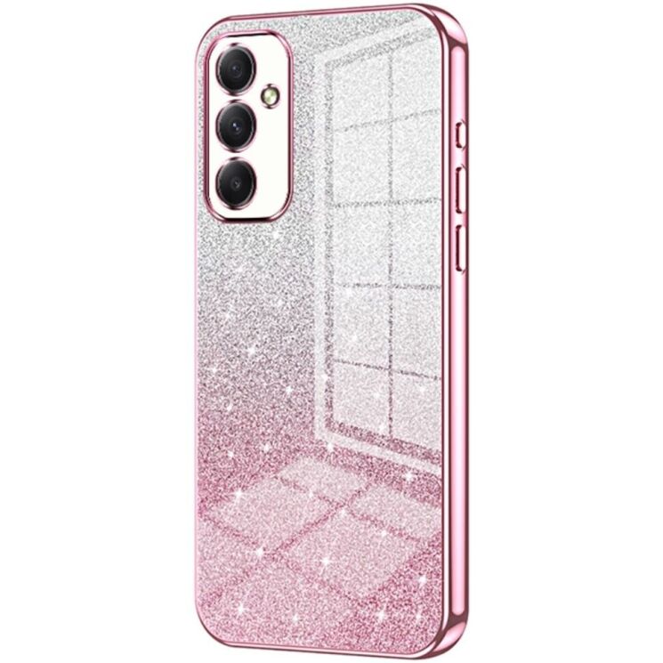 Захисний чохол Deexe Sparkles Cover для Samsung Galaxy A34 (A346) - Pink: фото 1 з 7