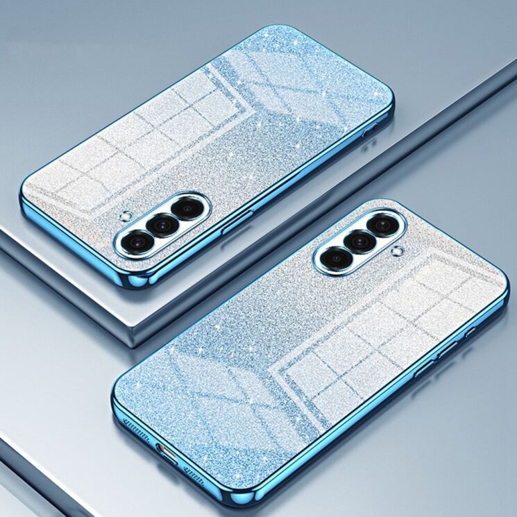 Защитный чехол Deexe Sparkles Cover для Samsung Galaxy A36 (A366) - Blue: фото 2 из 7