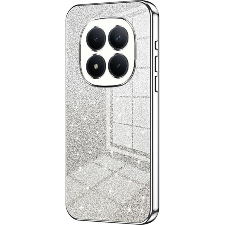 Защитный чехол Deexe Sparkles Cover для Xiaomi Redmi Note 15 Pro - Silver (405238S) Защитный чехол Deexe Sparkles Cover для Xiaomi Redmi Note 15 Pro - Silver: фото 1 из 7