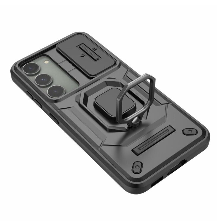 Защитный чехол Deexe Stellar Shield для Samsung Galaxy S23 (S911) - Black: фото 5 из 10