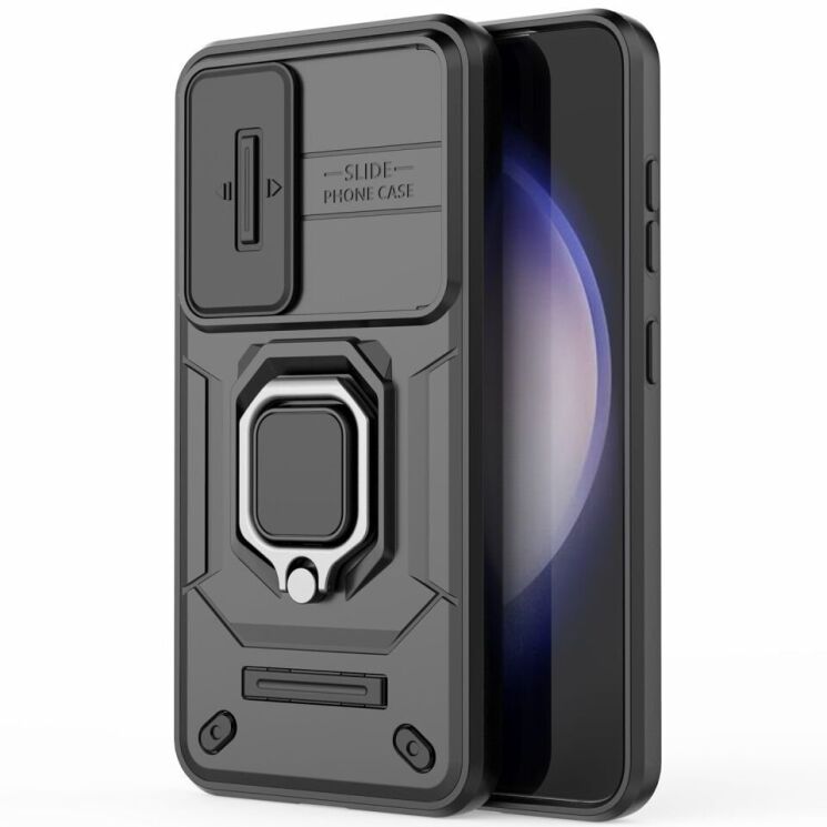 Защитный чехол Deexe Stellar Shield для Samsung Galaxy S23 (S911) - Black: фото 7 из 10