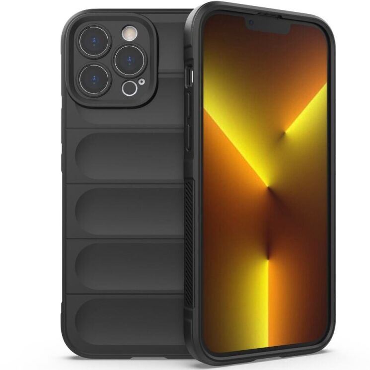 Защитный чехол Deexe Terra Case для Apple iPhone 13 Pro Max - Black: фото 1 из 8
