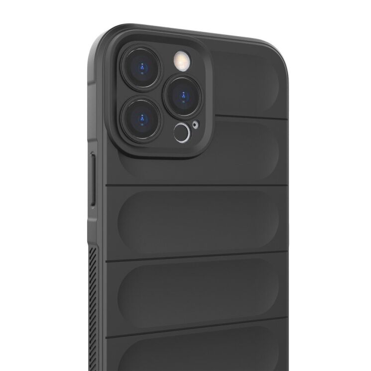 Защитный чехол Deexe Terra Case для Apple iPhone 13 Pro Max - Black: фото 5 из 8