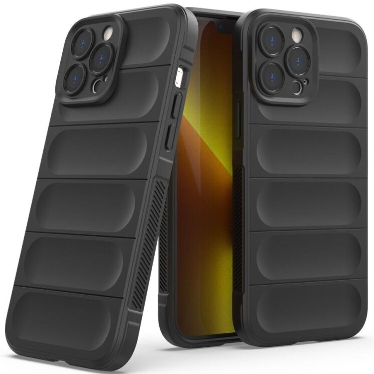 Защитный чехол Deexe Terra Case для Apple iPhone 13 Pro Max - Black: фото 4 из 8