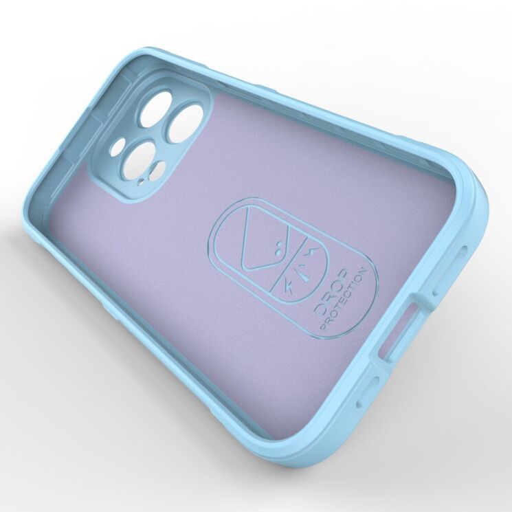 Защитный чехол Deexe Terra Case для Apple iPhone 15 Pro Max - Baby Blue: фото 2 из 7