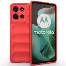 Защитный чехол Deexe Terra Case для Motorola Moto G75 - Red: фото 1 из 6