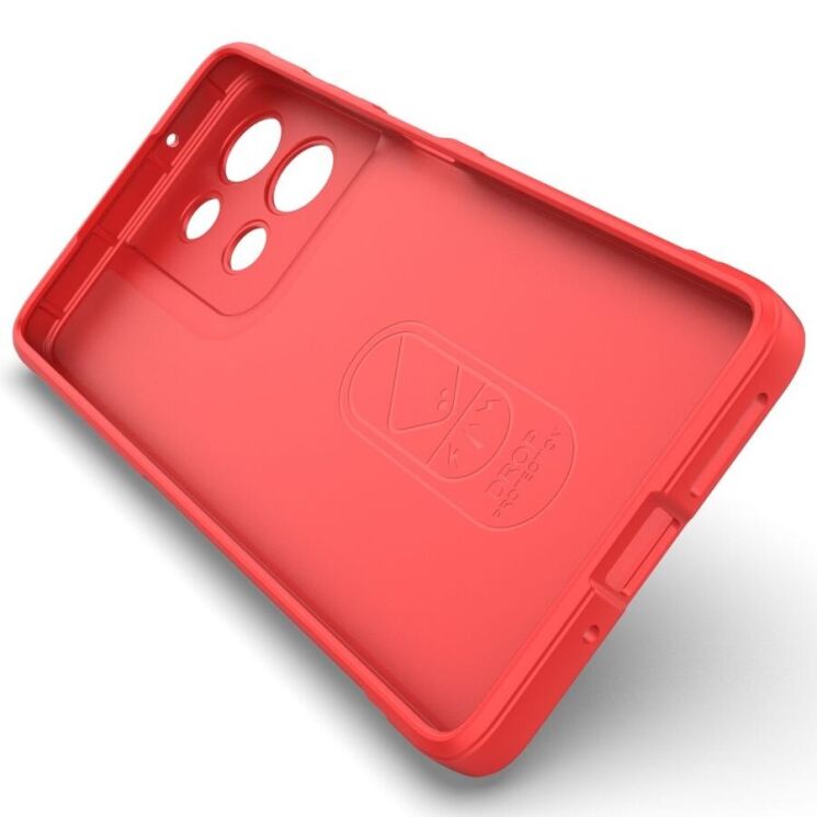 Защитный чехол Deexe Terra Case для Motorola Moto G75 - Red: фото 3 из 6