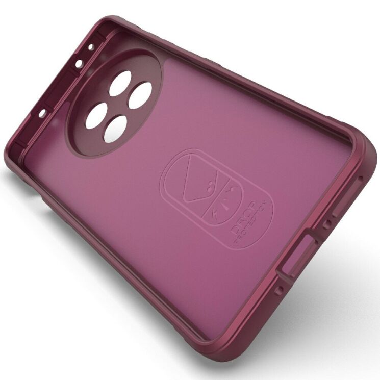 Защитный чехол Deexe Terra Case для OnePlus 13R / Ace 5 / Ace 5 Pro - Wine Red: фото 3 из 7