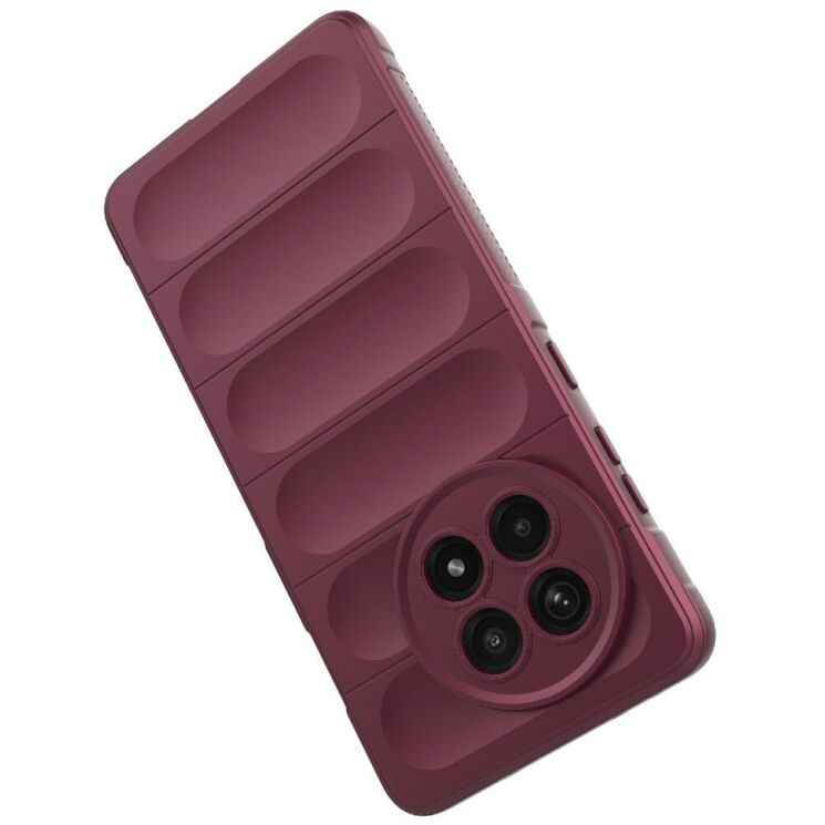 Защитный чехол Deexe Terra Case для OnePlus 13R / Ace 5 / Ace 5 Pro - Wine Red: фото 4 из 7