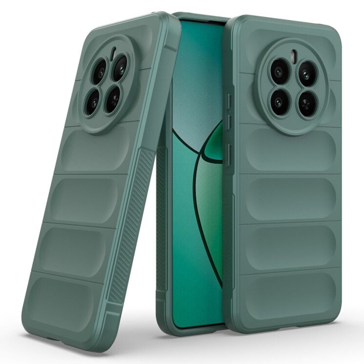 Захисний чохол Deexe Terra Case для Realme 12 / 12 Plus - Green: фото 3 з 7