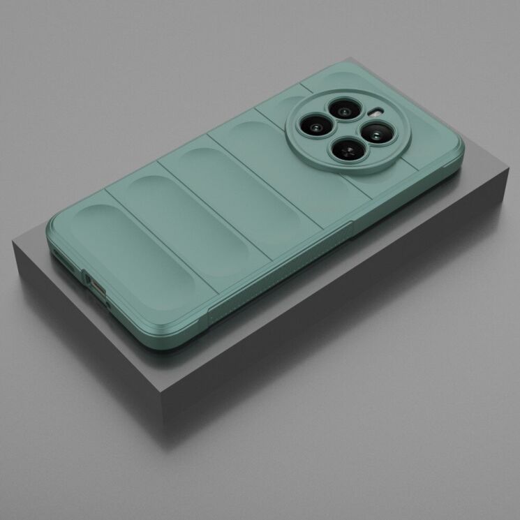 Захисний чохол Deexe Terra Case для Realme 12 / 12 Plus - Green: фото 4 з 7
