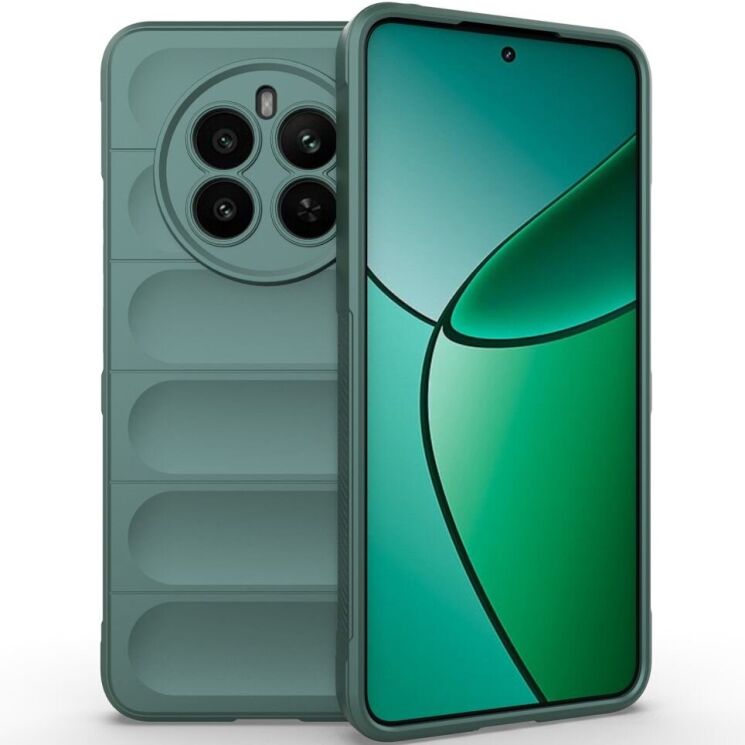 Захисний чохол Deexe Terra Case для Realme 12 / 12 Plus - Green: фото 1 з 7