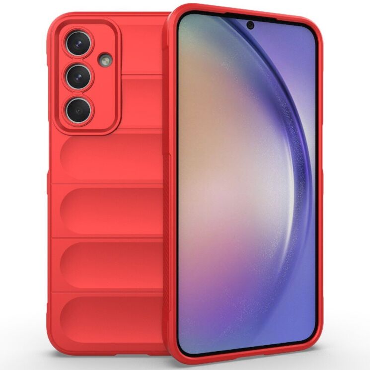 Захисний чохол Deexe Terra Case для Samsung Galaxy M35 (M356) - Red: фото 1 з 6