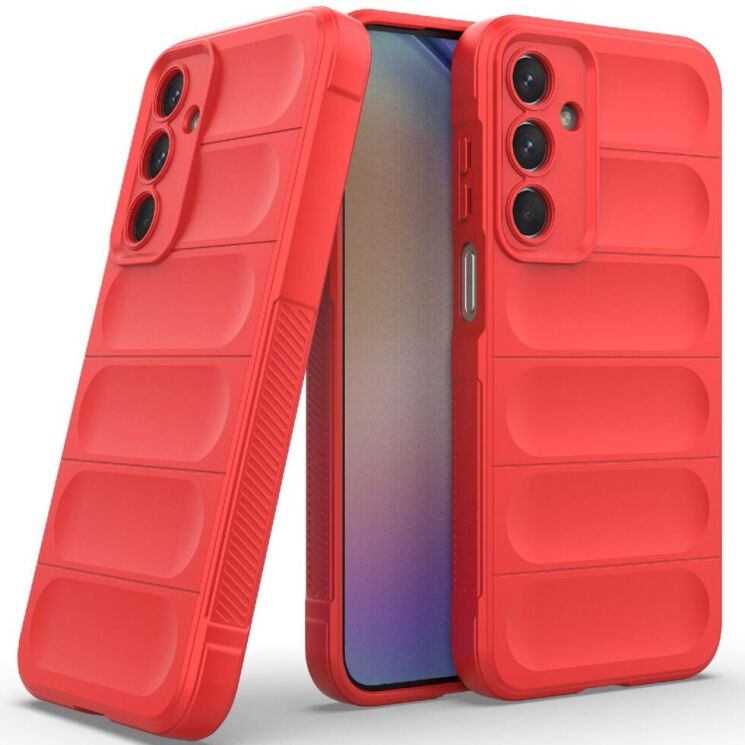 Захисний чохол Deexe Terra Case для Samsung Galaxy M35 (M356) - Red: фото 2 з 6