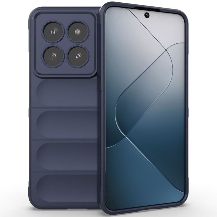 Защитный чехол Deexe Terra Case для Xiaomi 14 Pro - Dark Blue: фото 1 из 6