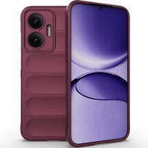 Защитный чехол Deexe Terra Case для Xiaomi Poco F7 - Wine Red: фото 1 из 9
