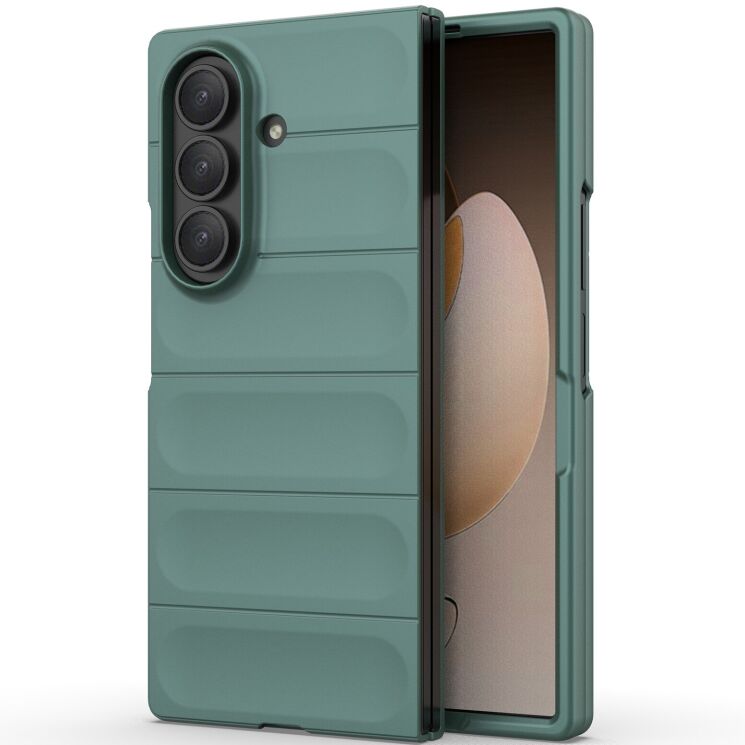 Захисний чохол Deexe Terra Case (FF) для Samsung Galaxy Fold 7 - Green: фото 3 з 9