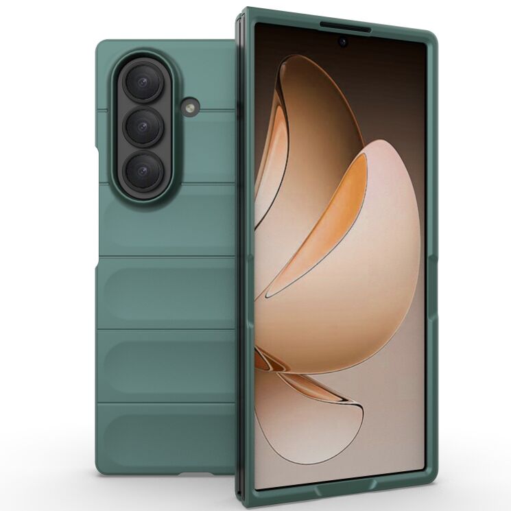 Захисний чохол Deexe Terra Case (FF) для Samsung Galaxy Fold 7 - Green: фото 2 з 9