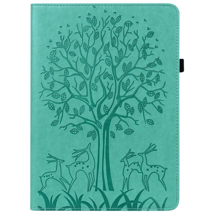 Защитный чехол Deexe Tree Print для Xiaomi Pad 5 / 5 Pro - Green: фото 2 из 12