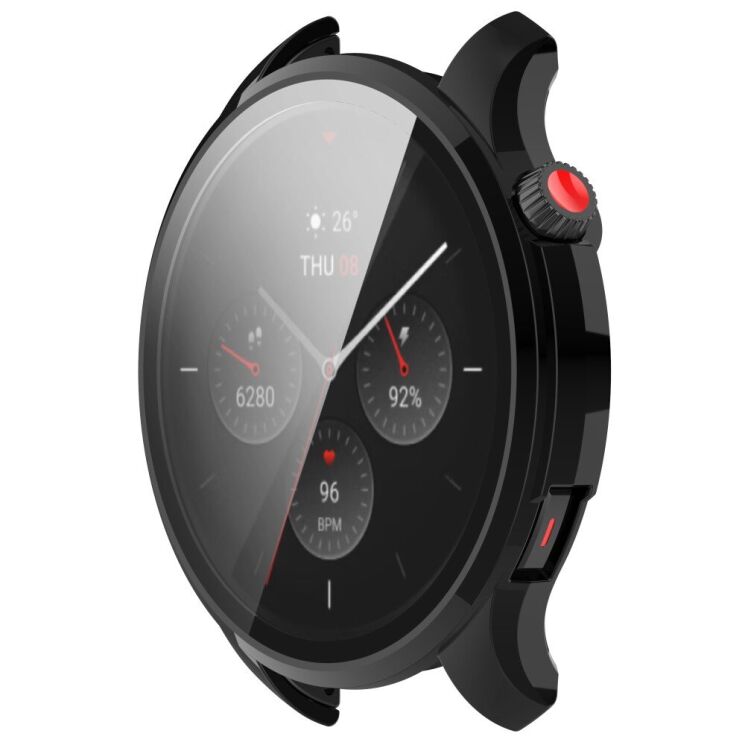 Защитный чехол Deexe Watch Case для Xiaomi Amazfit GTR 4 - Black: фото 6 из 8