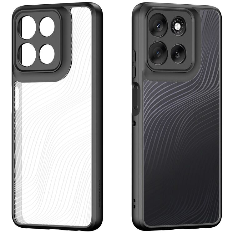 Захисний чохол DUX DUCIS Aimo Series для Motorola Moto G56 - Black: фото 2 з 9