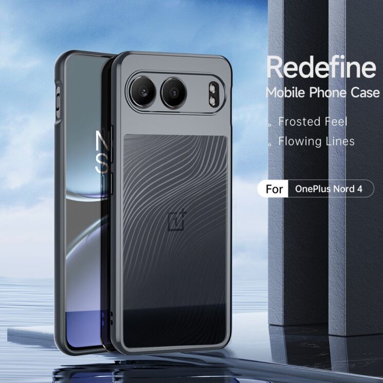 Защитный чехол DUX DUCIS Aimo Series для OnePlus Nord 4 - Black: фото 4 из 12