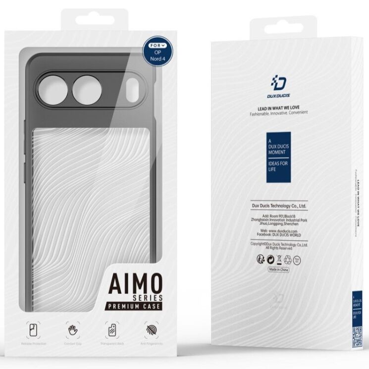 Защитный чехол DUX DUCIS Aimo Series для OnePlus Nord 4 - Black: фото 3 из 12