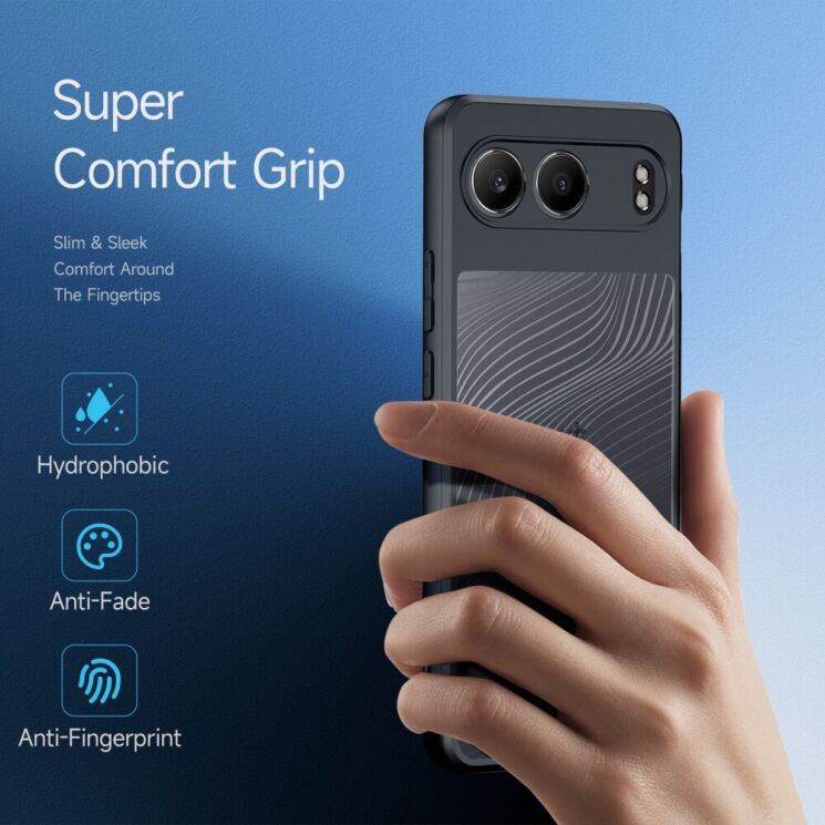Защитный чехол DUX DUCIS Aimo Series для OnePlus Nord 4 - Black: фото 5 из 12